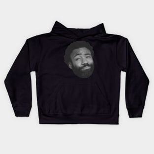 Childish Gambino Face 3 Kids Hoodie